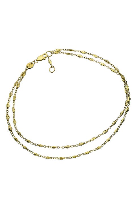 Katrin Multistrand Anklet
