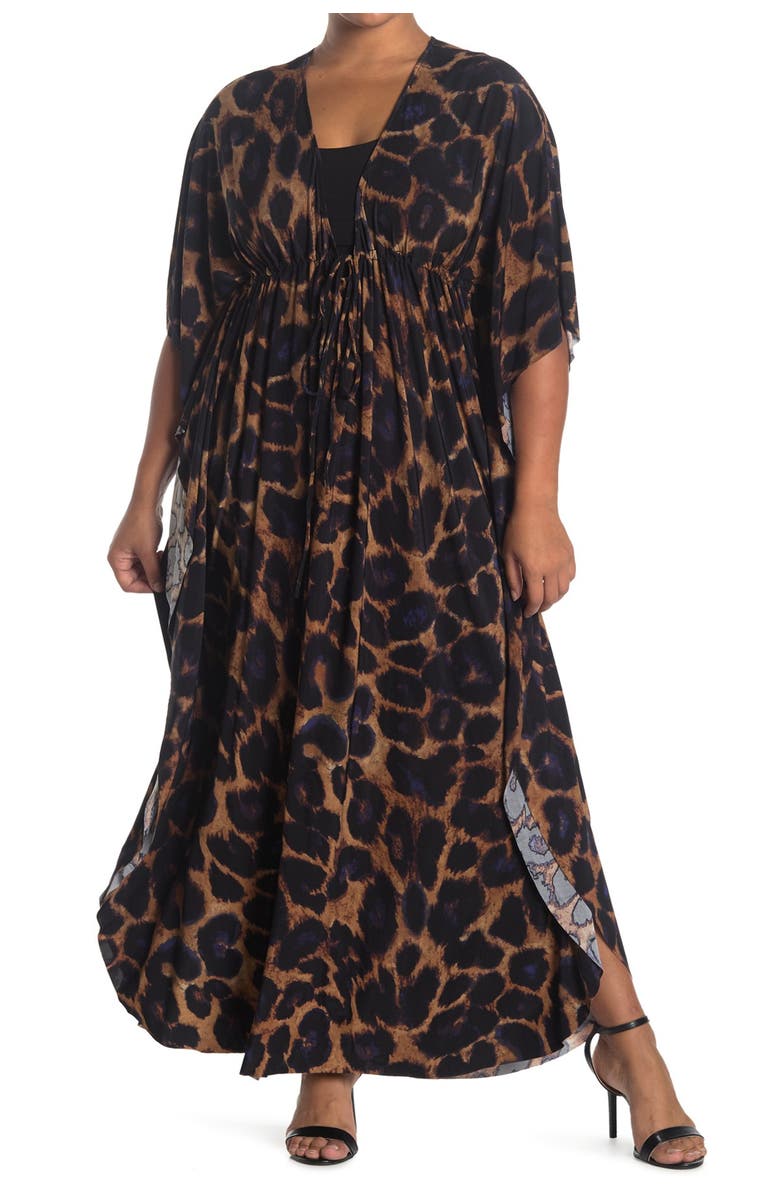 Coldesina Print Kaftan Dress, Main, color,