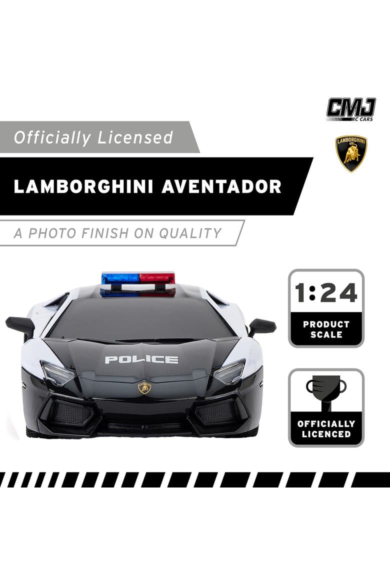 Lamborghini Aventador LP7004 Police Remote Controlled Car, Alternate, color, Multicolored