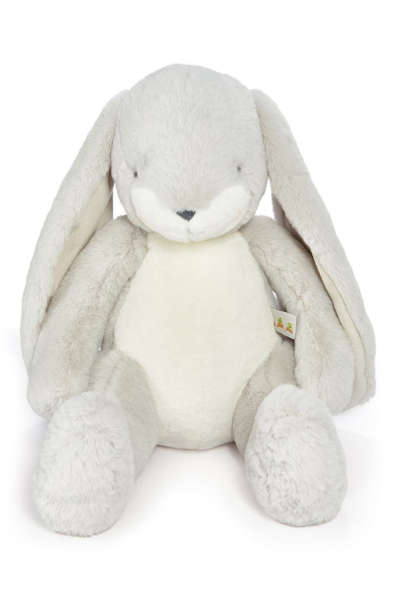 Big Nibble Bunny Stuffed Animal, Main, color, GRAY