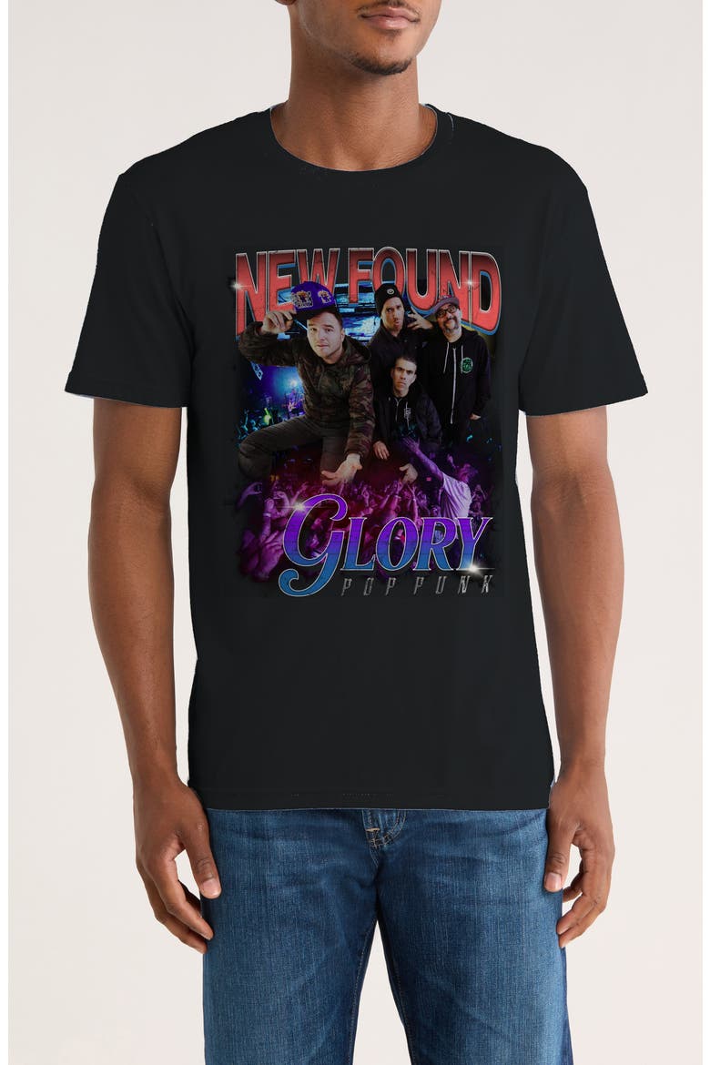 New Found Glory Graphic T-Shirt, Main, color, BLACK
