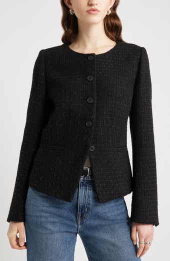 Nordstrom Cutaway Tweed Jacket