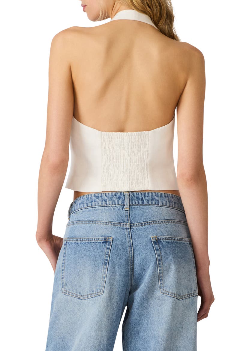 Vala Halter Vest, Alternate, color, ANTIQUE