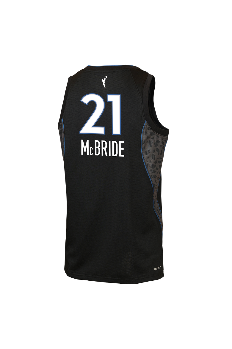 Youth Nike Kayla McBride Black Minnesota Lynx Victory Jersey - Rebel Edition, Alternate, color, Black