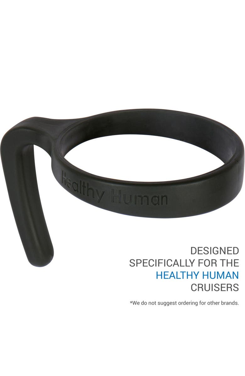 Healthy Human Grip N Sip Cruiser Tumbler Handle, Alternate, color, Black