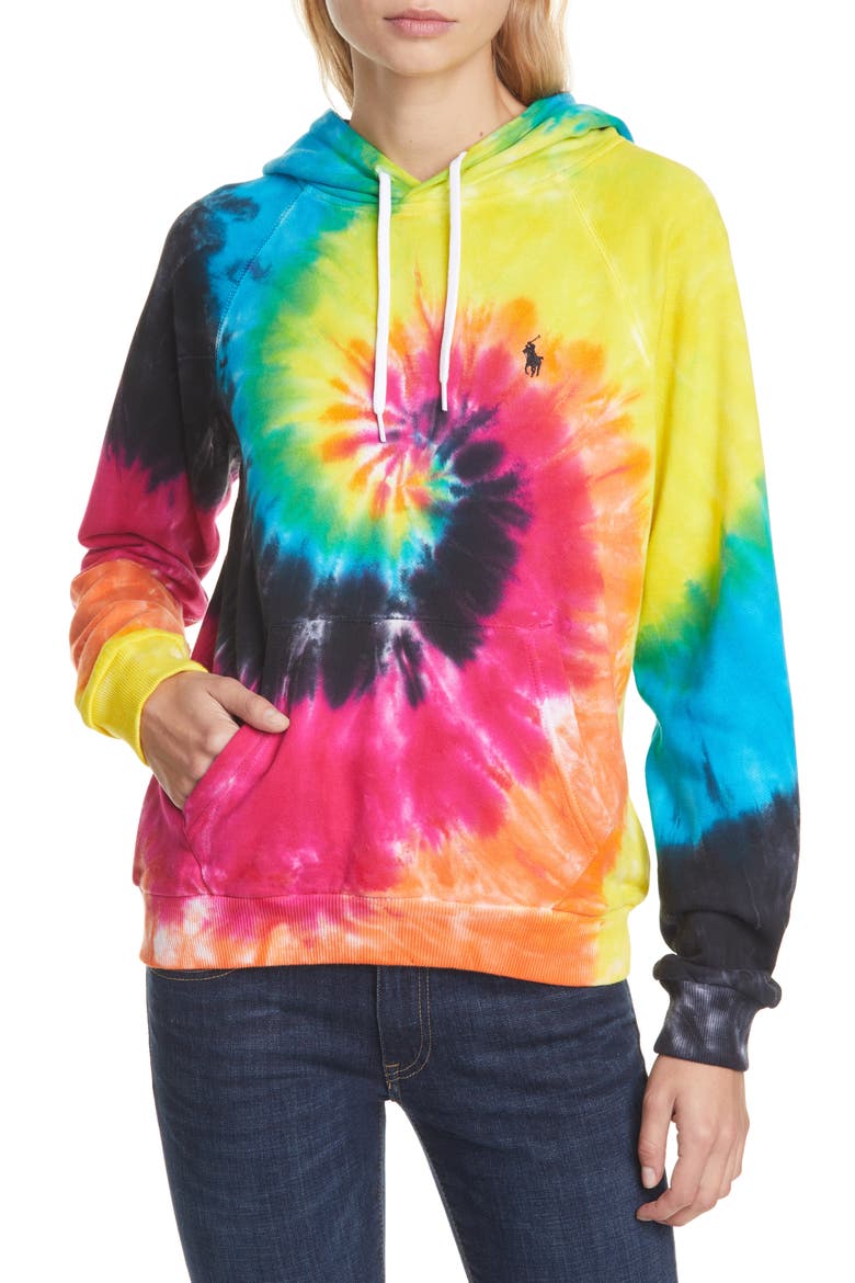 Tie Dye Hoodie, Main, color, ECLIPSE TIE DYE