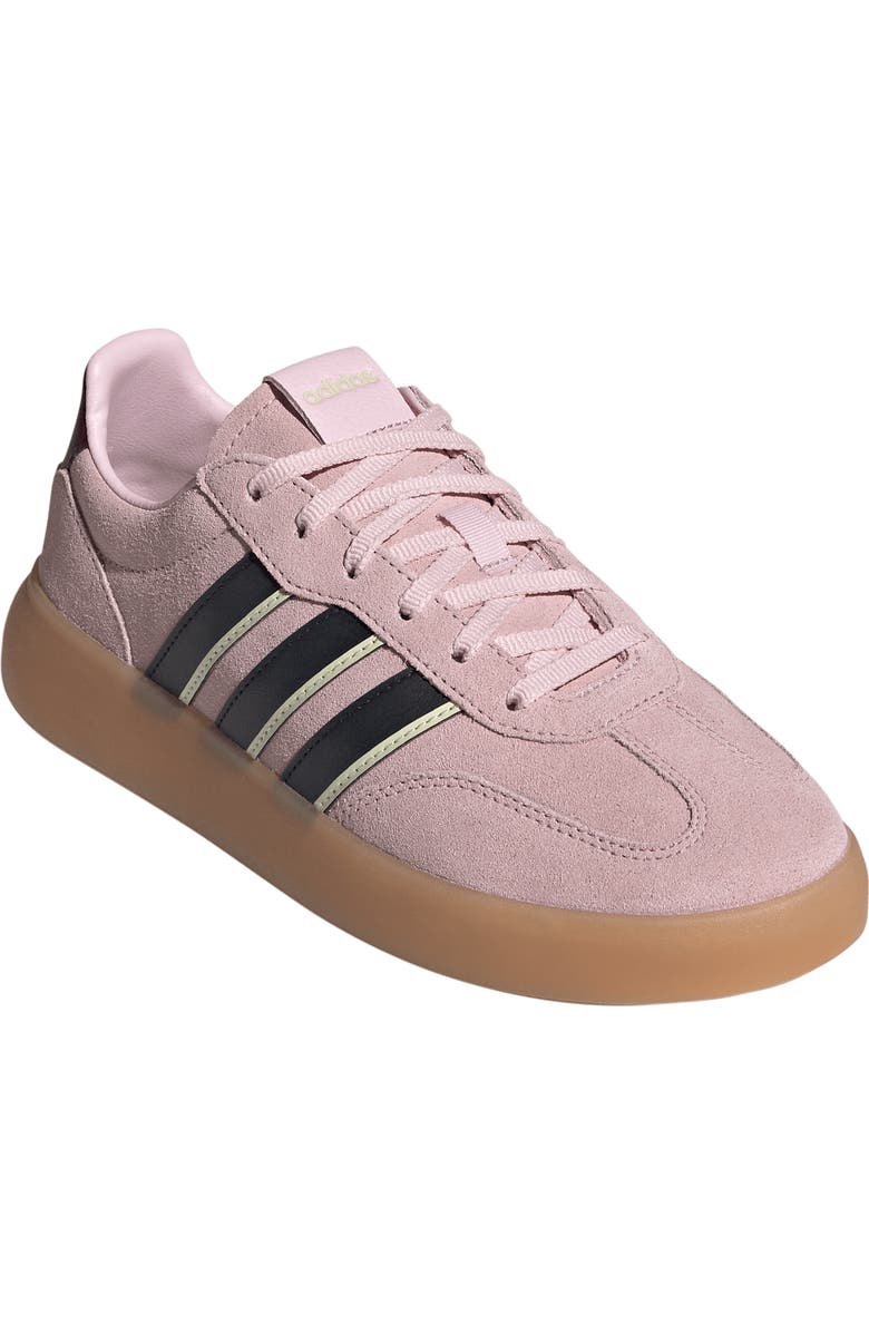 adidas Barreda Decode Lux Leather Sneaker, Main, color, Pink/ Black/ Wonder White