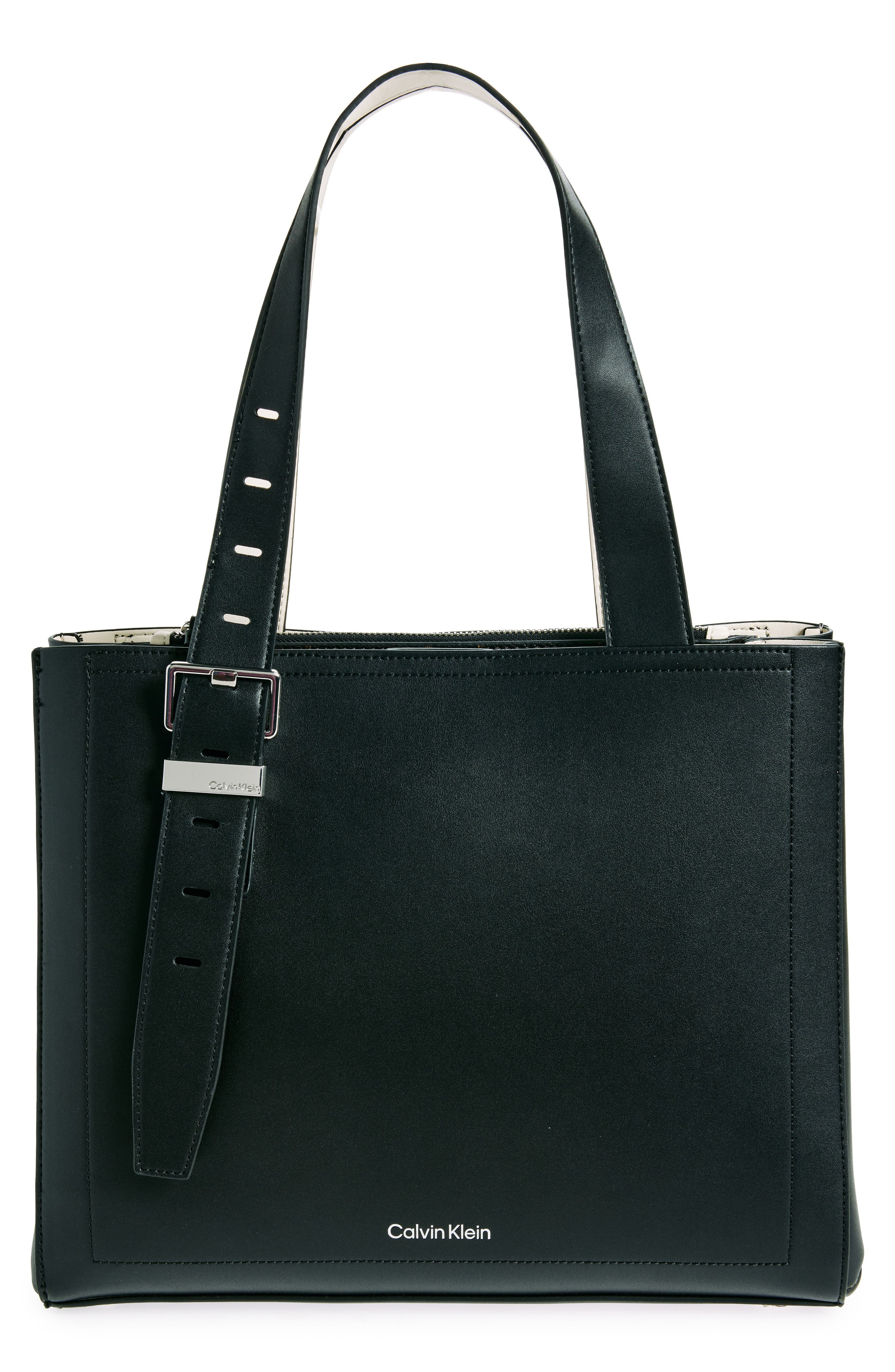 Calvin Klein Lowen Tote Bag, Main, color, 