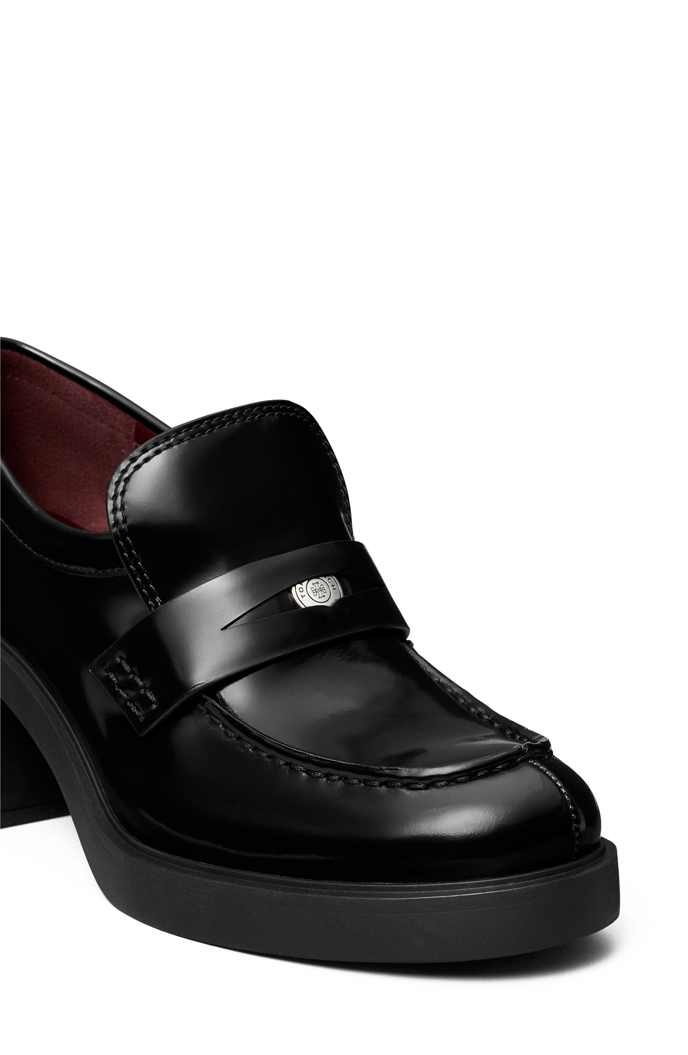 Tory Burch Loafer Pump, Alternate, color, Perfect Black