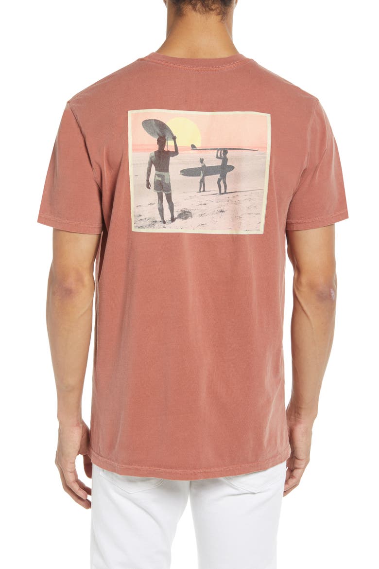 Men's The Endless Summer Graphic Pocket Tee, Alternate, color, TERRA COTTA