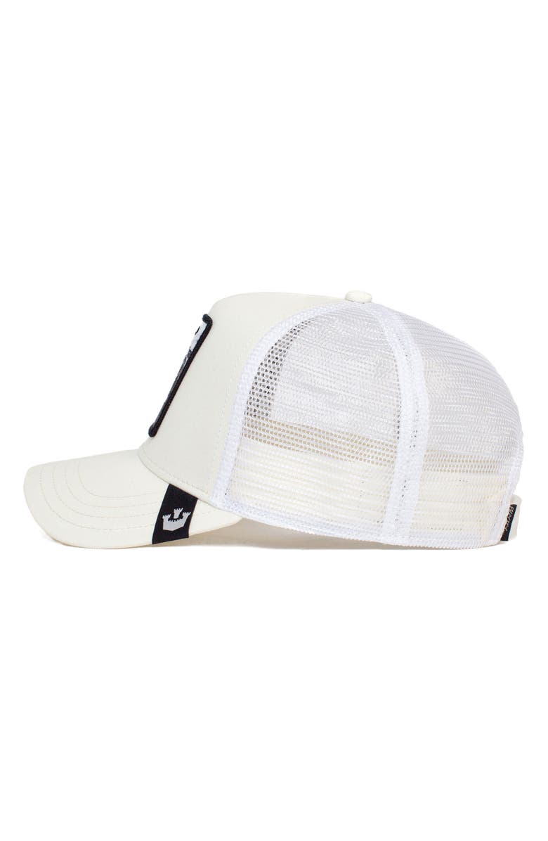 Goorin Bros. The White Tiger Patch Trucker Hat, Alternate, color, 