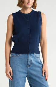Vigoss Button Sweater Vest
