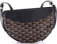 Pre-Owned Goyard Hirondelle Shoulder Bag Coated Canvas and Leather
