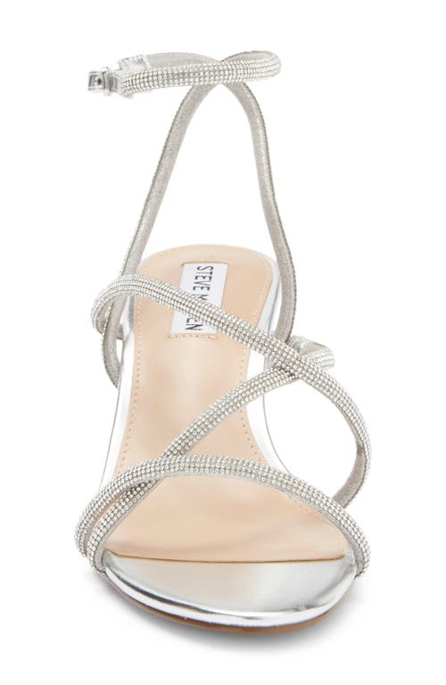 Steve Madden Rexha Sandal In Silver