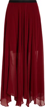 Treasure & Bond Handkerchief Maxi Skirt