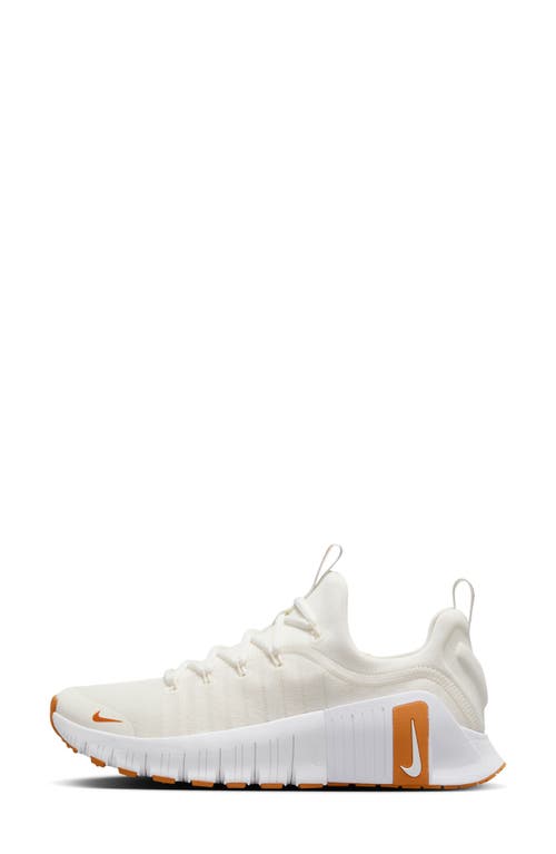 Nike Free Metcon 6 Training Shoe In Sail/monarch