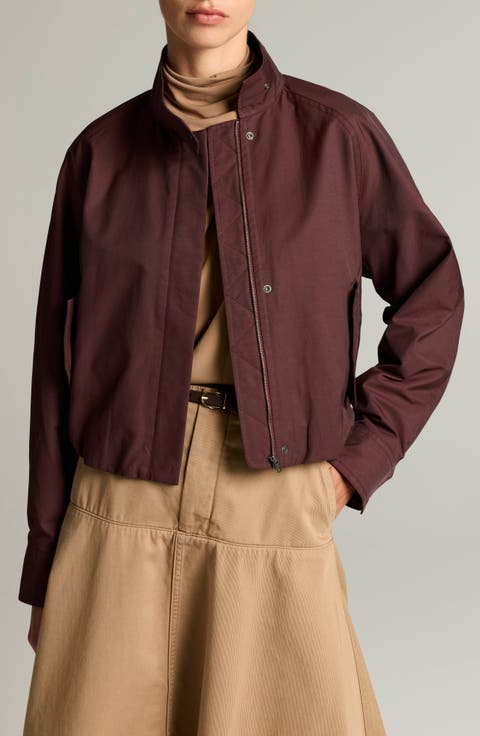 Funnel Neck Jacket