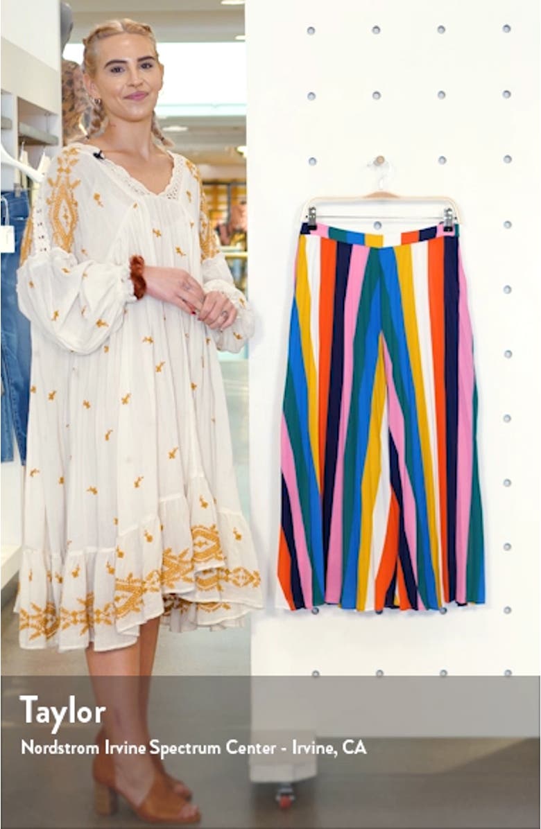 Fairfax Pleated Maxi Skirt, sales video thumbnail