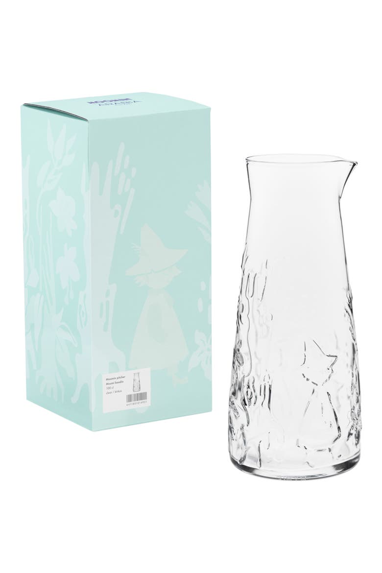 Forest Hide & Seek Glass Pitcher, Alternate, color, NO COLOR