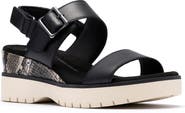 Clarks® Diaz Rose Wedge Sandal