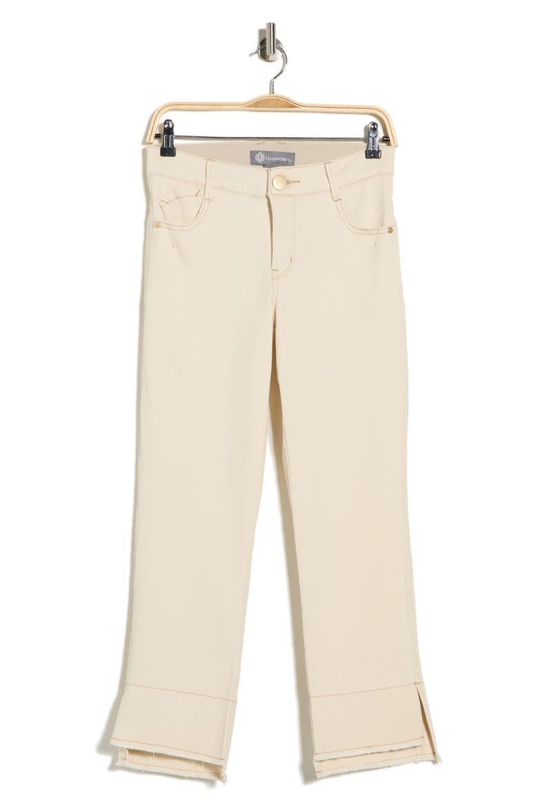 Kick Flare Jeans, Alternate, color, ECRU