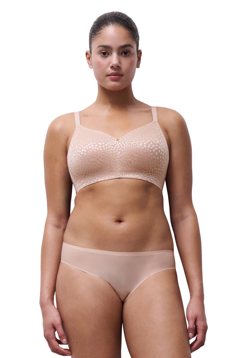 Magique Wireless Bra, Alternate, color, ROSE