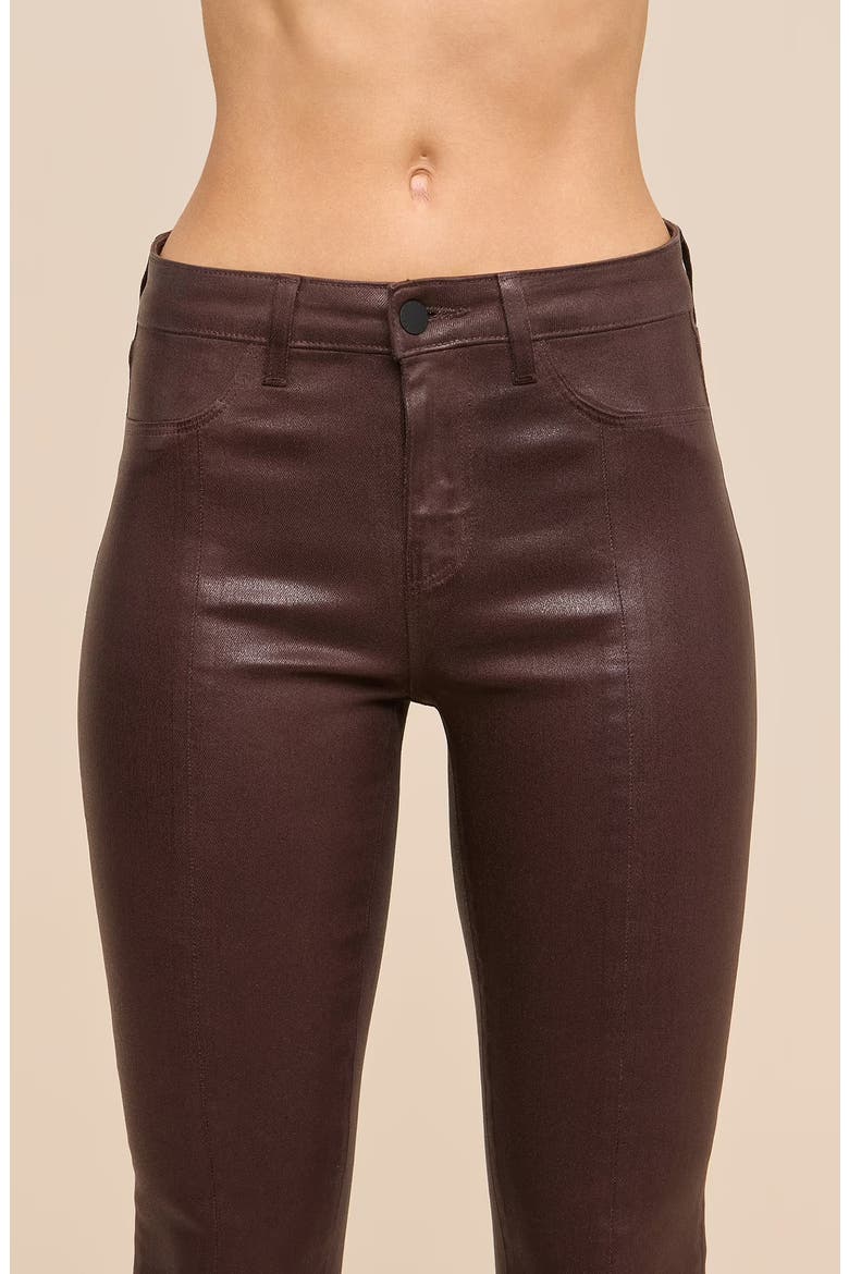 Lagence Jyothi High Rise Skinny Jeans, Alternate, color, DARK JAVA COATED