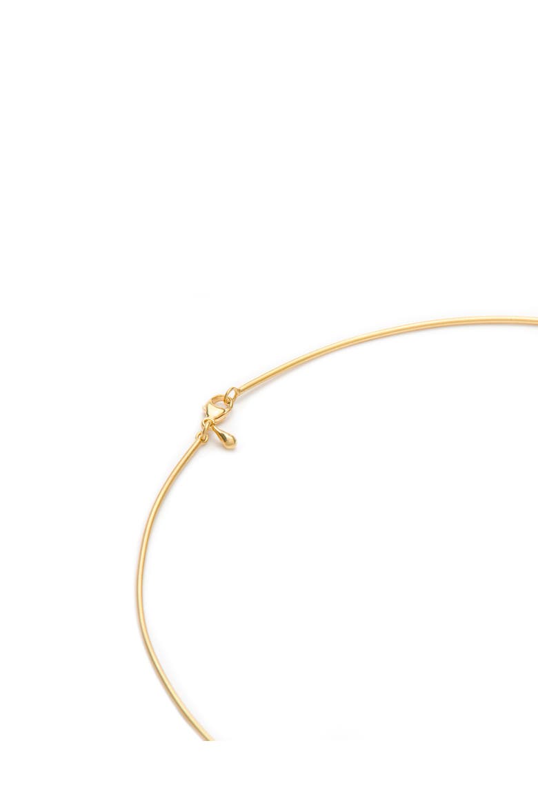 Moon Necklace  with Natural Gemstones. Handmade in Italy, Alternate, color, Sapphire