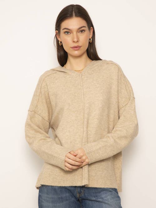 Central Park West Deacon Dolman Hoodie In Oatmeal In Oatmeal