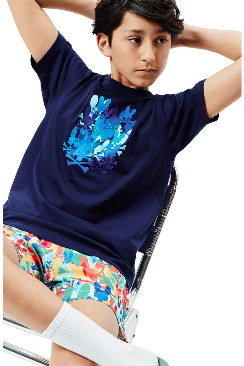 Kids' Tanner Pima Cotton Graphic T-Shirt, Alternate, color, EVENING BLUE