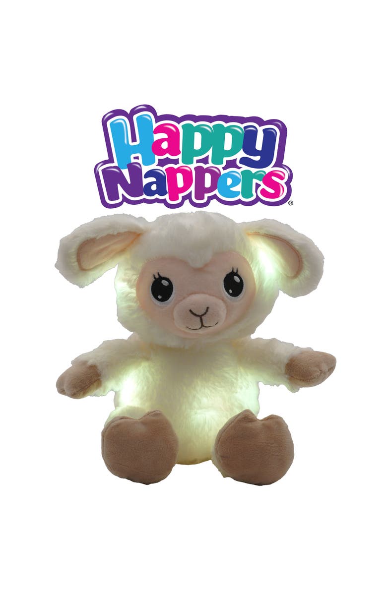 Happpy Nappers Lullabrites Happy Nappers Lullabrites Lamb Musical Light Up Bedtime Plush Cream & Tan, Alternate, color, 