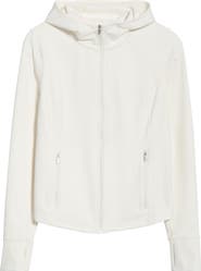 Zella Cozy Tech Zip Hooded Jacket