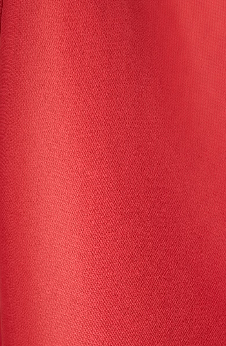 Bella Venice Ariana Long Sleeve Faux Wrap Minidress, Alternate, color, Pink