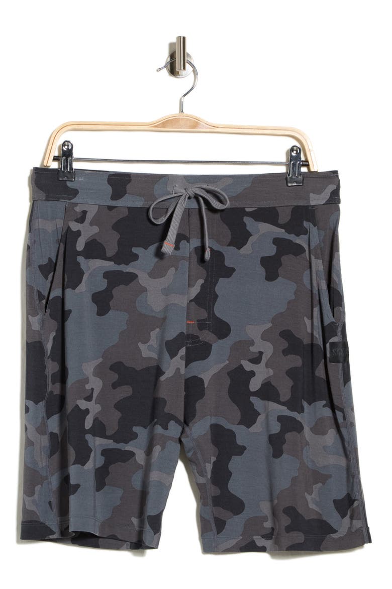 Snooze Heathered Pajama Shorts, Alternate, color, SUPERSIZE CAMO CHRCL