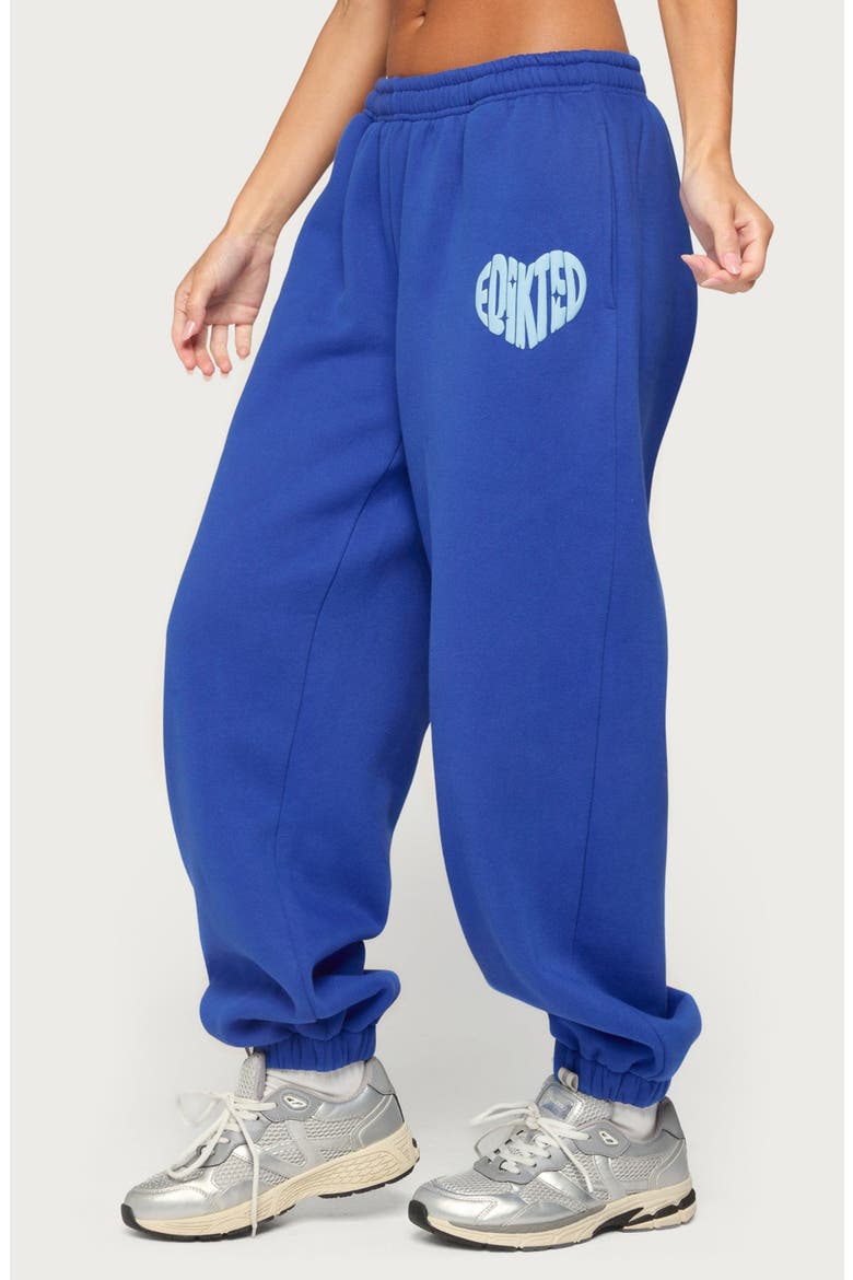 Major Love Sweatpants, Alternate, color, BLUE