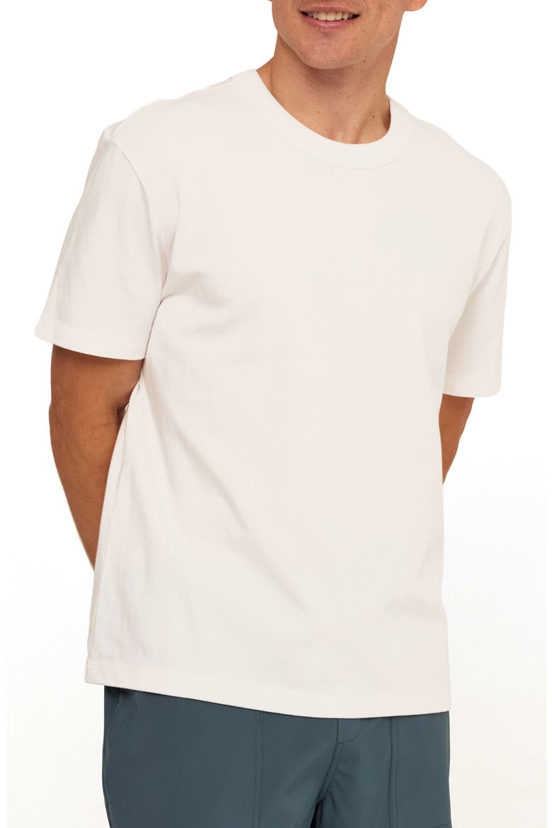 Johnny Relaxed Fit Cotton Jersey T-Shirt, Main, color, WHITE