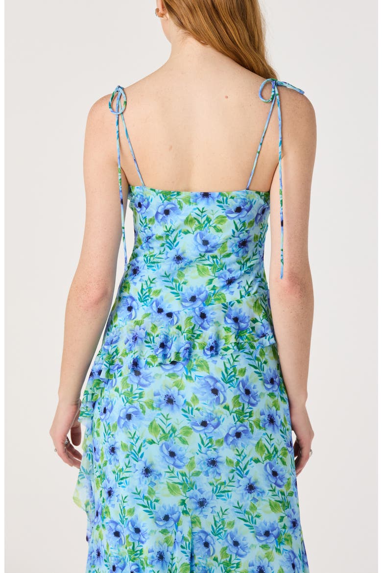 Mejra Floral Print Camisole, Alternate, color, BLUE FLORAL
