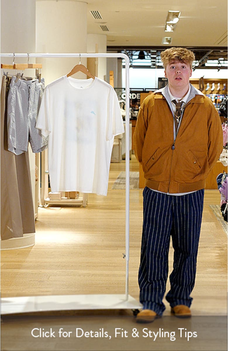 Aquatic Oasis Logo Graphic T-Shirt, sales video thumbnail