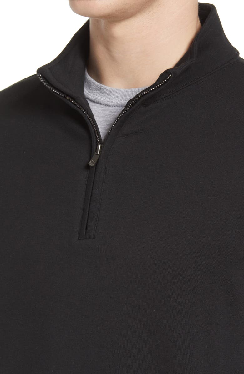 The Normal Brand Puremeso Quarter Zip Pullover, Alternate, color, 