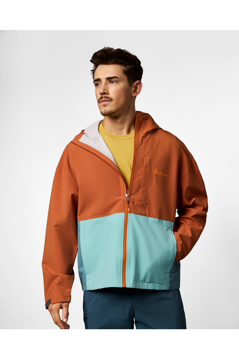 Cielo Rain Jacket - Men's, Main, color, Whiskey and Tide Pool