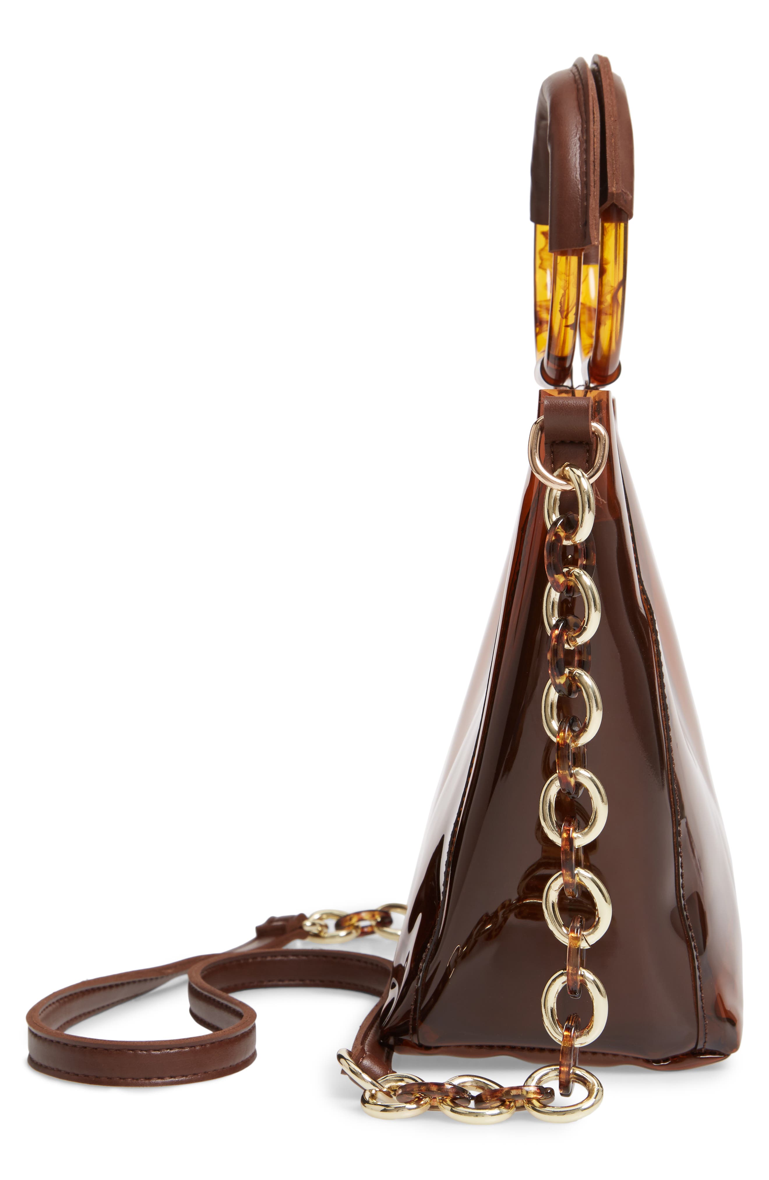 Like Dreams Transparent Shoulder Bag, Alternate, color, 