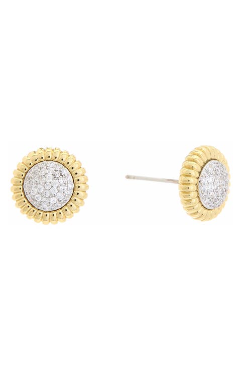 Cubic Zirconia Stud Earrings