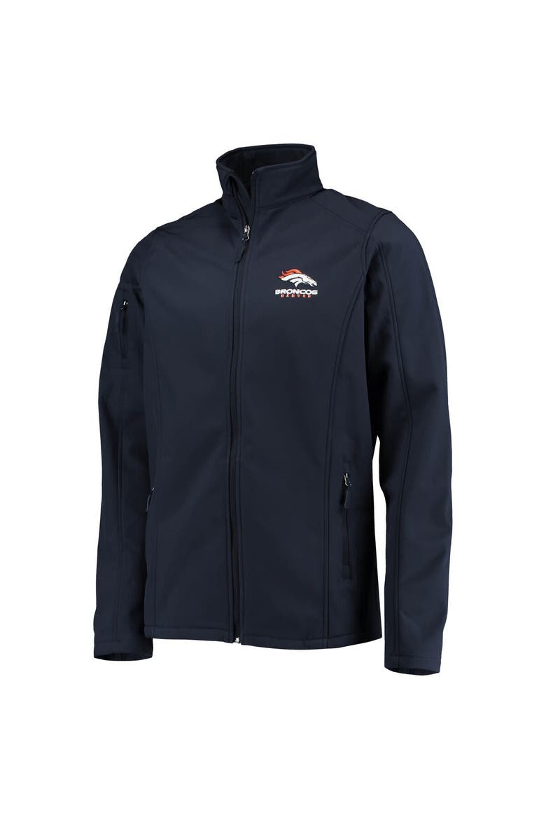 Men's Dunbrooke Navy Denver Broncos Big & Tall Sonoma Softshell Full-Zip Jacket, Alternate, color, Navy