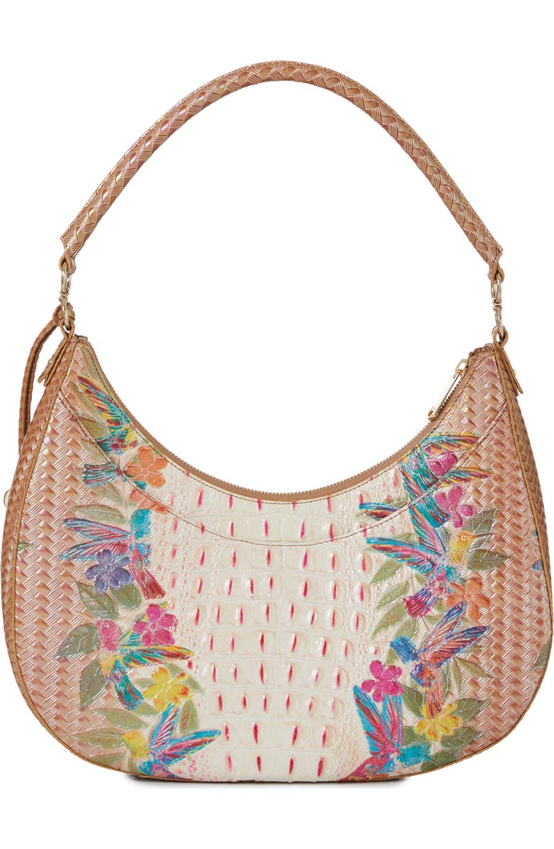 Brahmin Bekka Embossed Leather Shoulder Bag, Alternate, color,