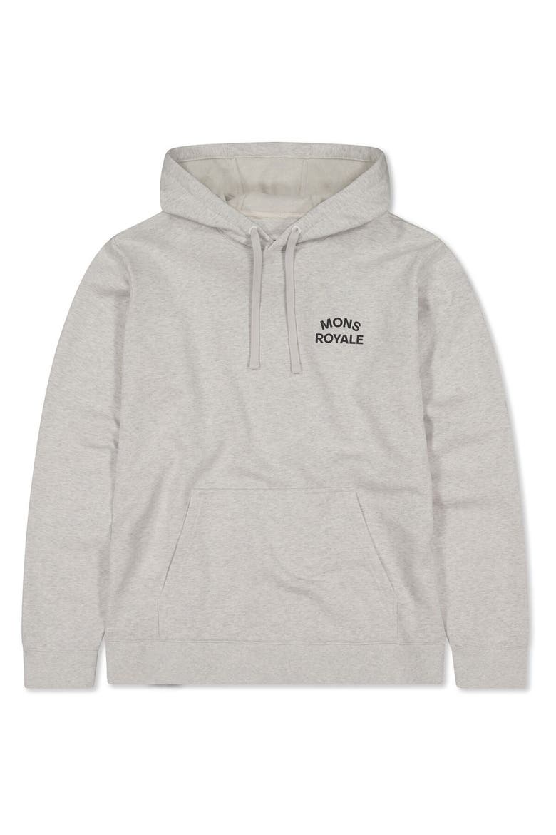 Inversion Merino Hoodie - Men's, Alternate, color, Light Grey Heather
