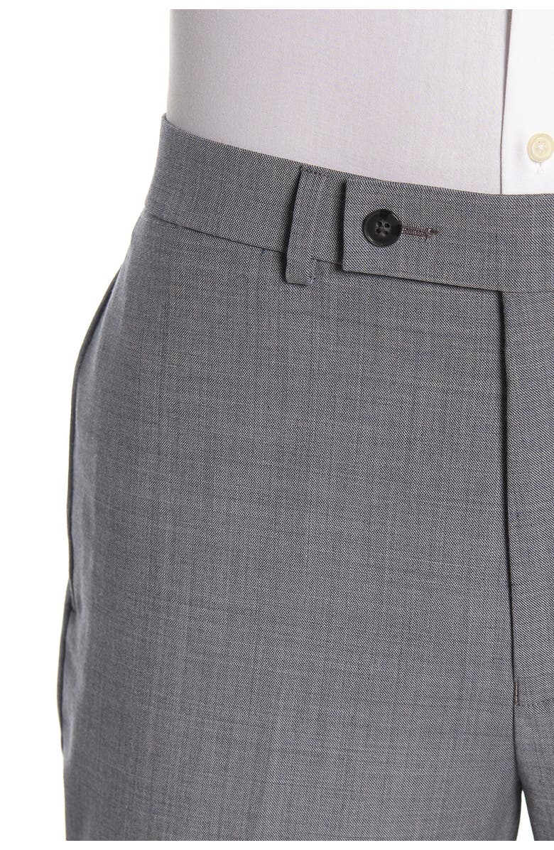 Calvin Klein Medium Grey Slim Stretch Suit Pants, Alternate, color, Medium Grey