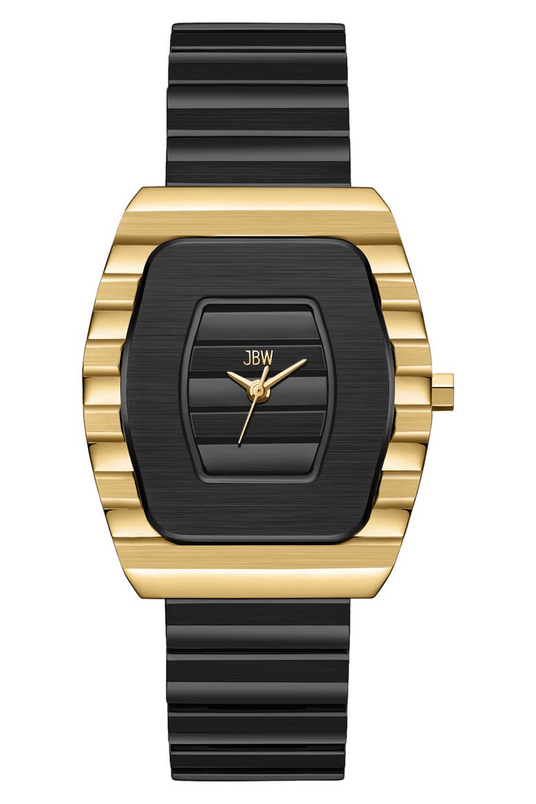 Atlas Bracelet Watch, 34mm, Main, color, IP BLACK