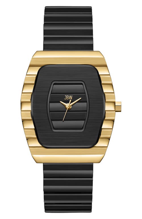 Jbw Atlas Bracelet Watch, 34mm In Ip Black