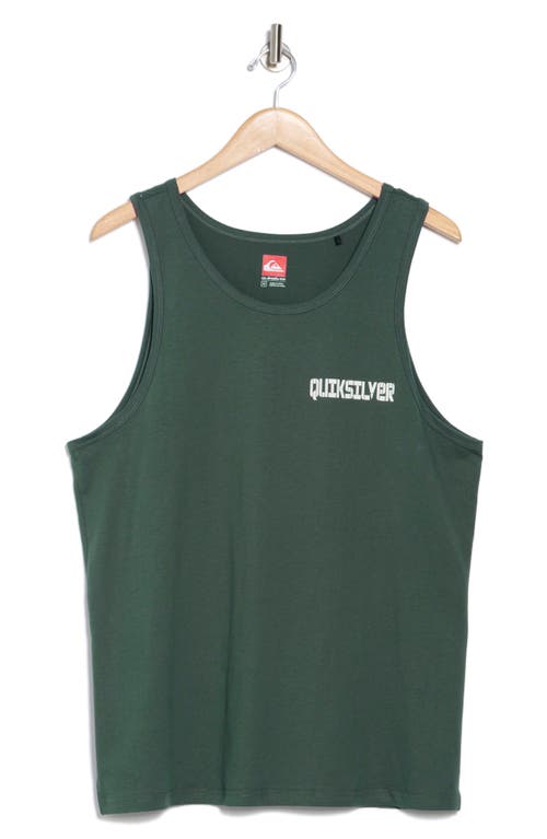 Quiksilver Willis Cotton Graphic Tank In Multi
