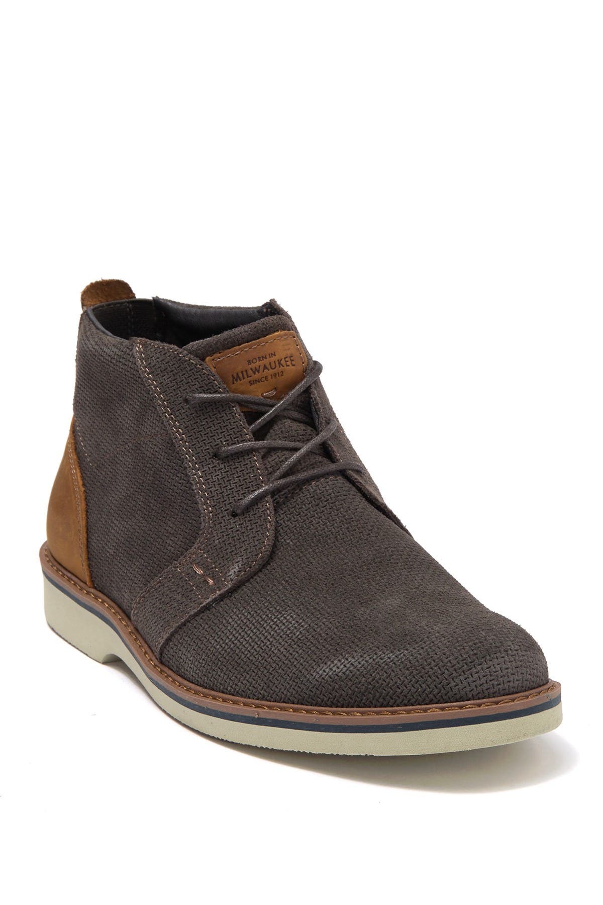 NUNN BUSH Barklay Leather Plain Toe Chukka Boot - Wide Width Available, Main, color, 